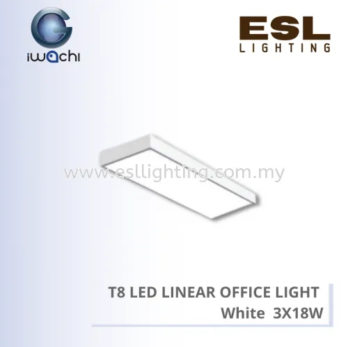 IWACHI T8 LED LINEAR OFFICE LIGHT 3X18W  