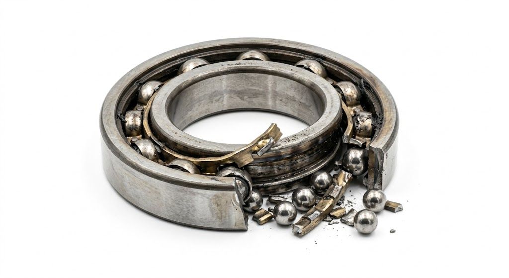 Electric Bearing Cage Failure Analysis