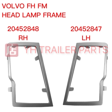 HEAD LAMP FRAME RIGHT & LEFT