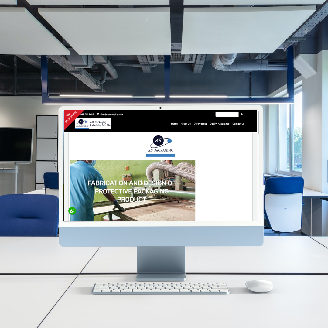 AS Packaging Industries Sdn Bhd Web Design | SEO | Digital Marketing | Johor