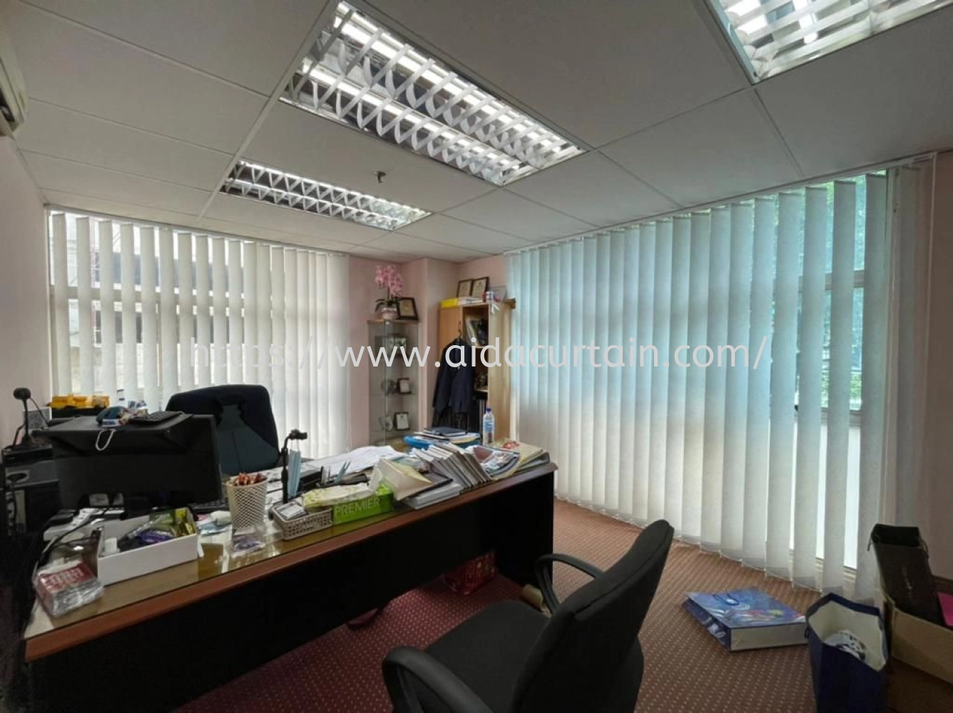 Commercial Office Vertical Blinds at Setia Alam | Shah Alam | Kota Kemening | Sekinchan | Selangor | Malaysia