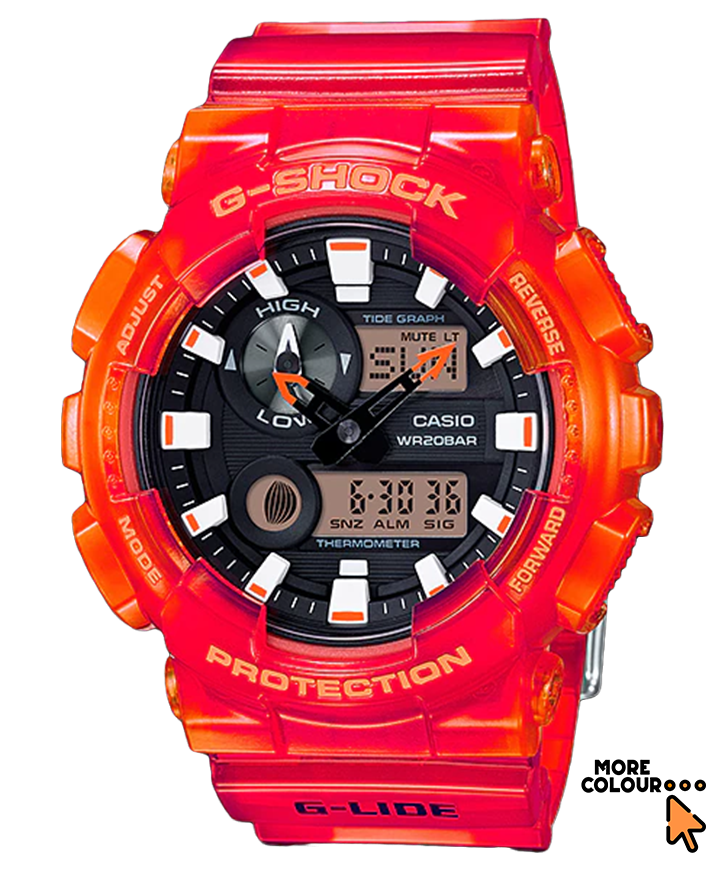 GAX-100 | G-Shock G-Line Tide Graph & Moon Data Functions