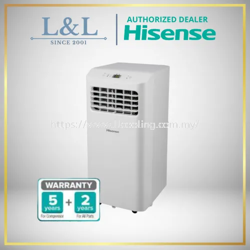 Hisense R32 Portable 1.0HP  Air Conditioner (AP09KVG)/Penghawa Dingin Mudah Alih