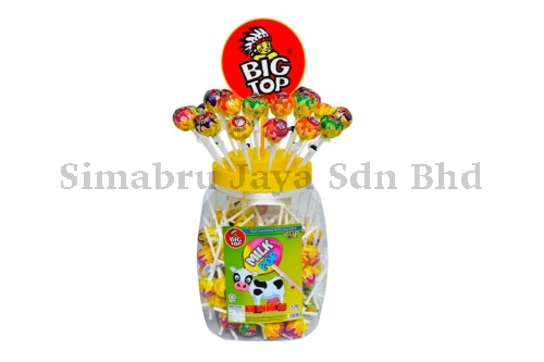 Big Top Lollipops - Creamy Lollipops (MILK POP)