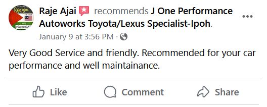 Friendly & Good Service & J One Performance Autoworks