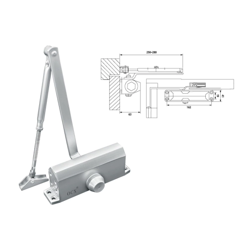 DOOR CLOSER | MN-DC-81N BIG / MN-DC-80N SMALL