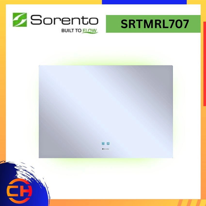 SORENTO BATHROOM FURNITURE SRTMRL707 FRAMELESS LED MIRROR ( L1000MM x W700MM )