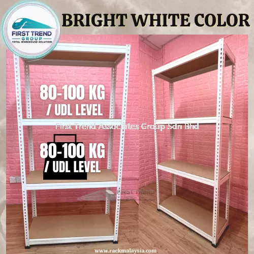 Light Duty Boltless Rack Rak Besi Store Multipurpose Rack Home Rak Serbaguna - 4 levels