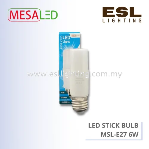 MESALED LED STICK BULB E27 6W - MSL-E27 6W