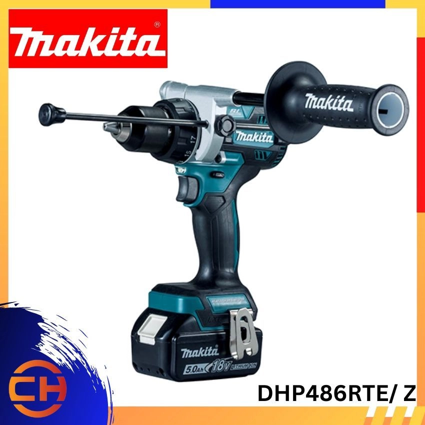 Makita DHP486RTE/ Z 13 mm (1/2") 18V Cordless Hammer Driver Drill