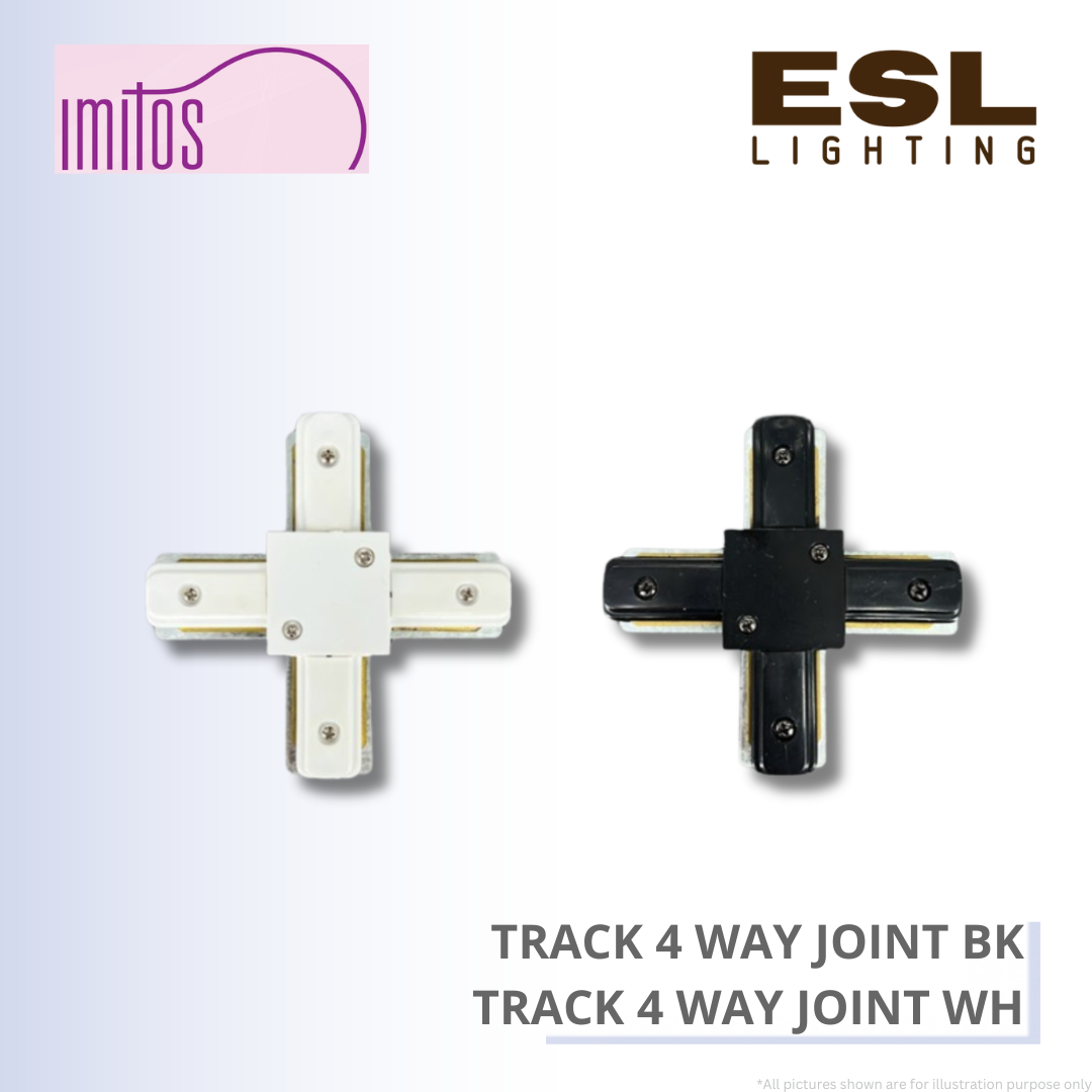IMITOS TRACK 4 WAY JOINT BK / TRACK 4 WAY JOINT WH