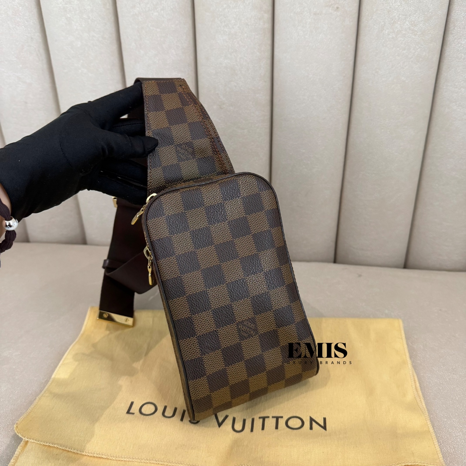 Louis Vuitton Damier Geronimos N51994- Preloved Luxury Bag