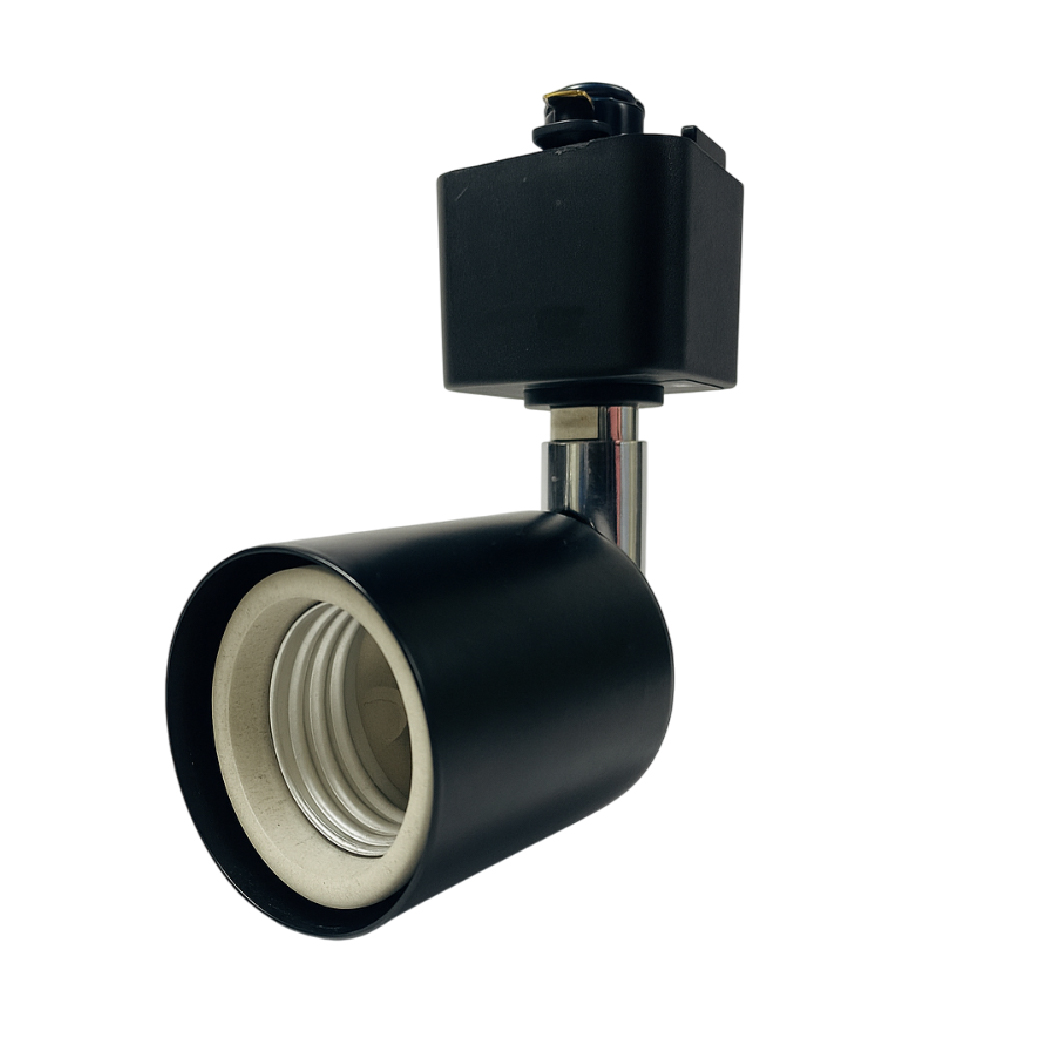 TP302-BK LED Track Light E27 Bulb Black