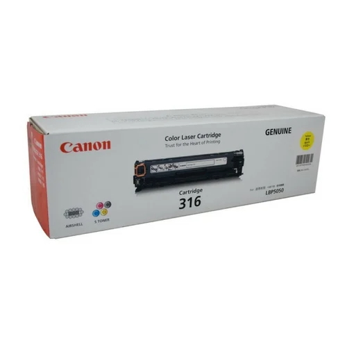 Canon CART 316 YELLOW Original Colour Toner (for LBP-5050/LBP5050n)