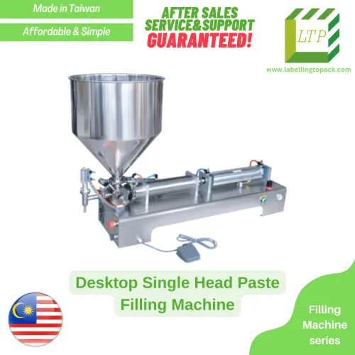 Desktop Single Head Paste Filling Machine (China - Packaging)