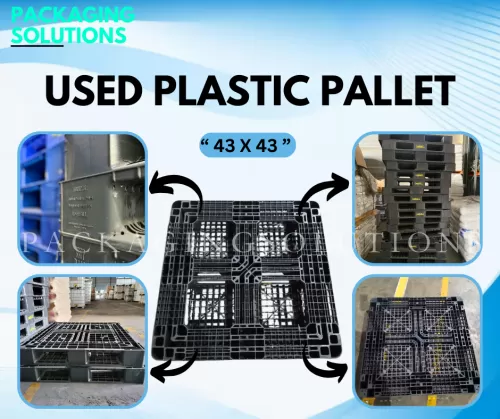 Used Plastic Pallet - 43" X 43"
