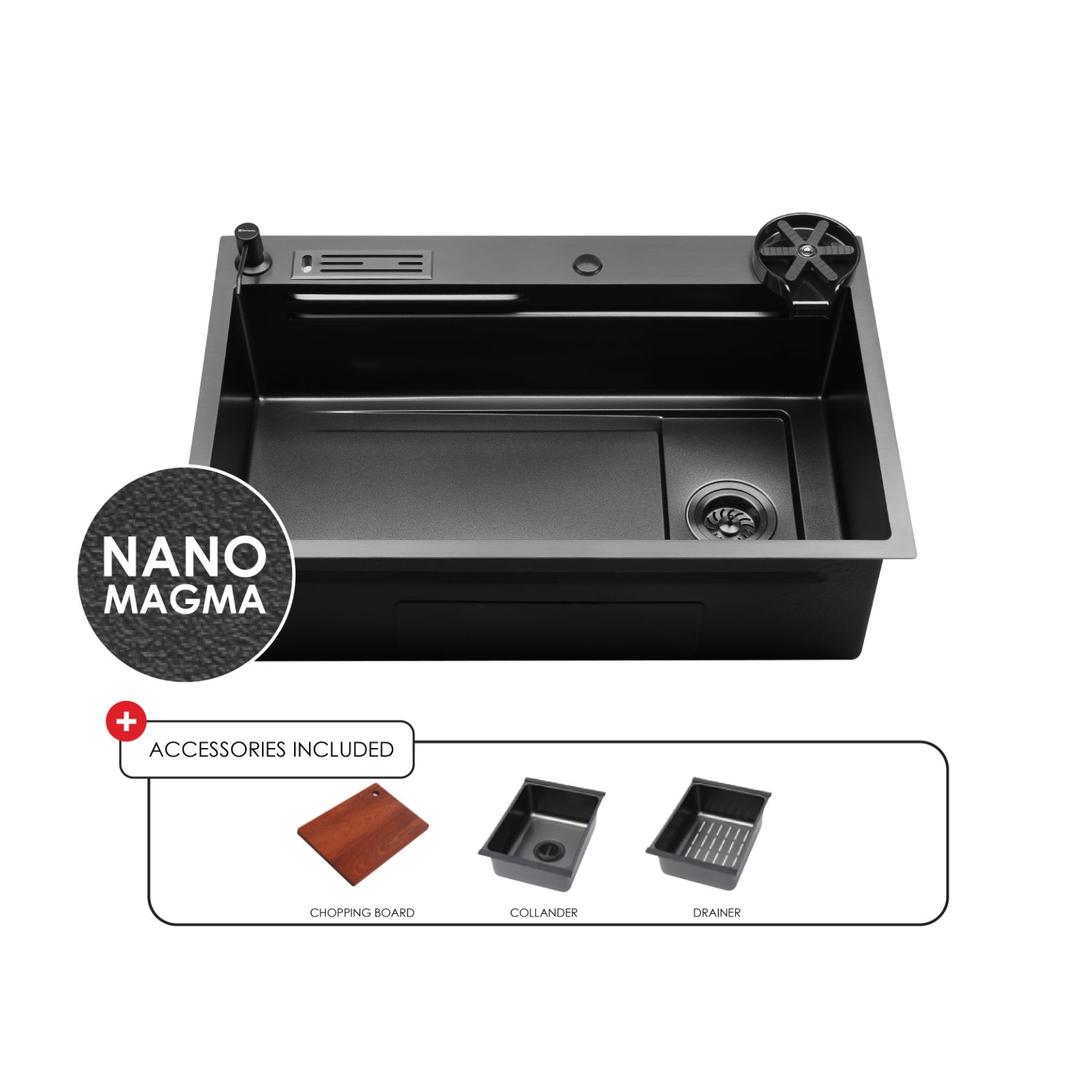 Nanomagma Multifunctional Kitchen Sink