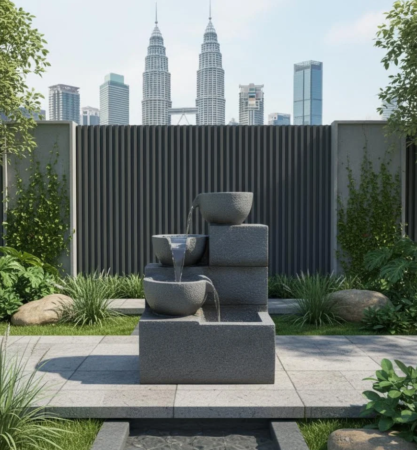 Best Water Fountain Specialist Malaysia 马来西亚户外喷泉 Pakar Air Pancut Luaran Malaysia
