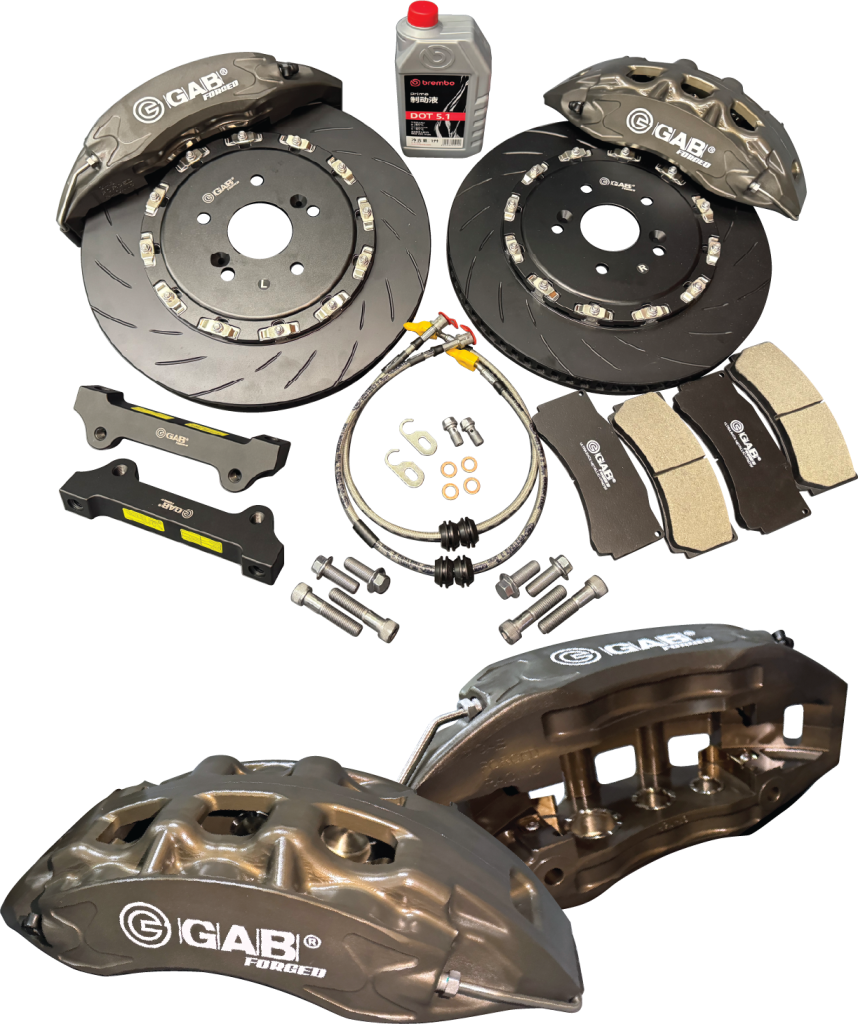 G|A|B GF-T6R 6Pot caliper Full set