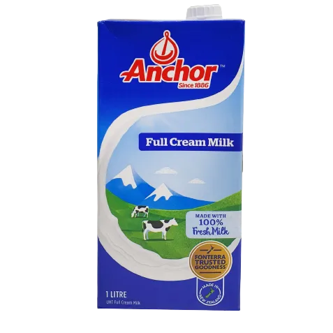 ANCHOR FULL CREAM MILK 1L/ 1 CTN