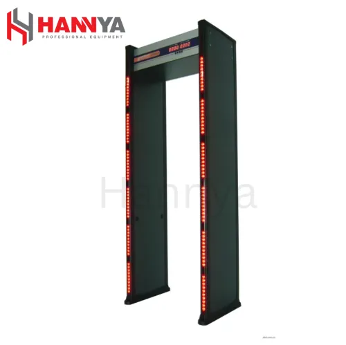 Unfold / Fold Walk Through Metal Detector Door Frame Digital Signal