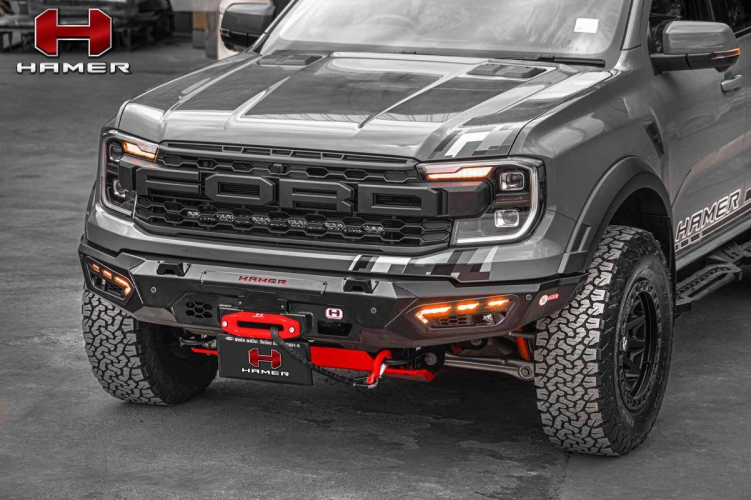 HAMER ATLAS SERIES BULL BAR FOR FORD RANGER RAPTOR 2022+