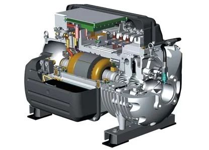 Magnetic bearing chiller compressor retrofit