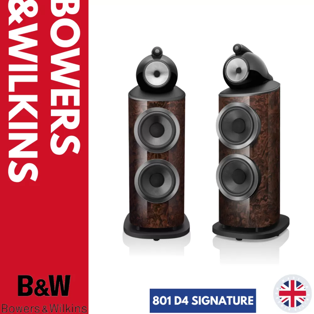 Bowers & Wilkins 801 D4 Signature Floorstanding Speaker MADE IN ENGLAND