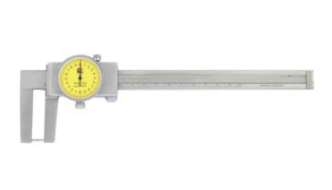 GUANGLU Dial-type cylindrical head external groove caliper