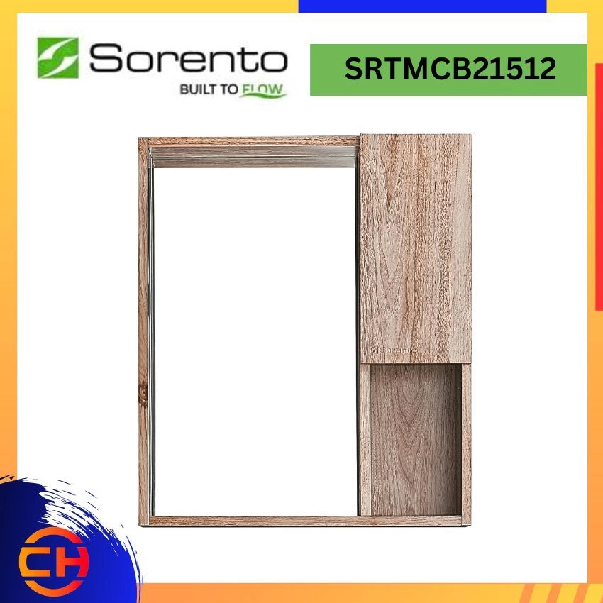 SORENTO BATHROOM FURNITURE SRTMCB21512 MIRROR CABINETS 