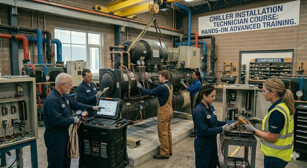 Chiller installation technician course