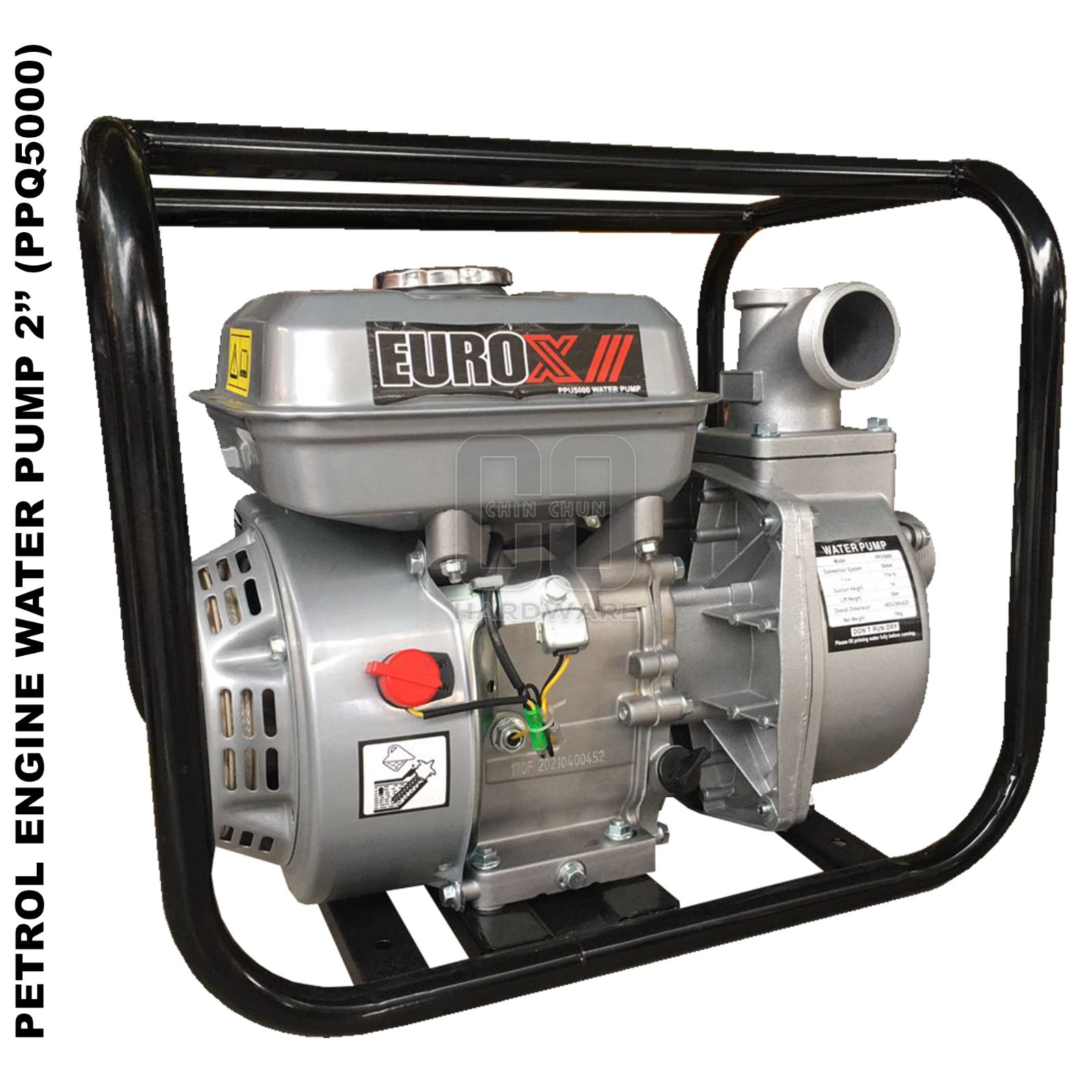 EURO X PETROL ENGINE WATER PUMP 2" (PPQ5000)