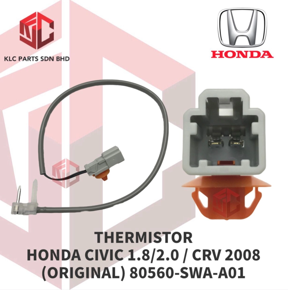 THERMISTOR HONDA CIVIC 1.8/2.0 / CRV 2008 (KA9H04)(ORIGINAL) 80560-SWA-A01