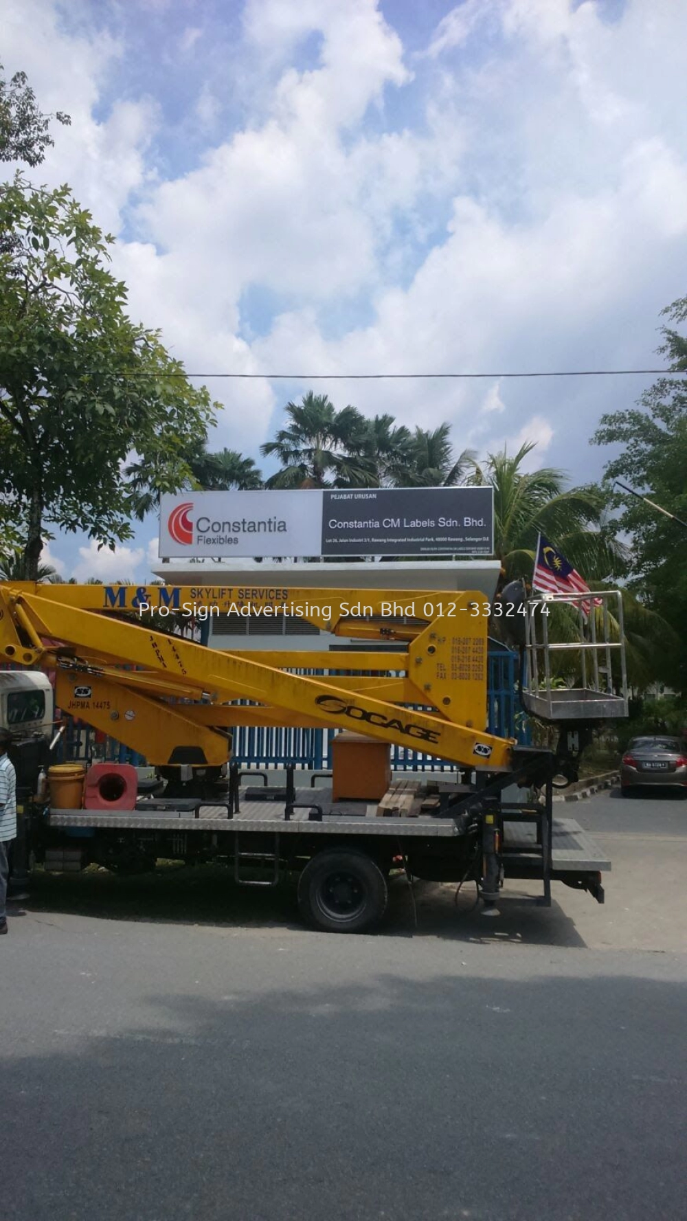 EG BOX UP LED BACKLIT SIGNBOARD AND PANEL SIGNBOARD (CONSTANTIA FLEXIBLES, RAWANG, 2016)