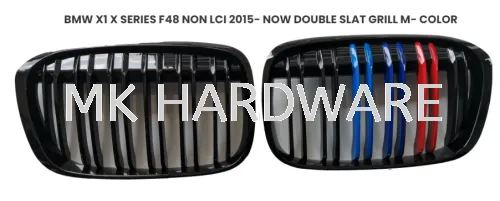 BMW X1 X SERIES F48 NON LCI 2015- NOW DOUBLE SLAT GRILL M- COLOR