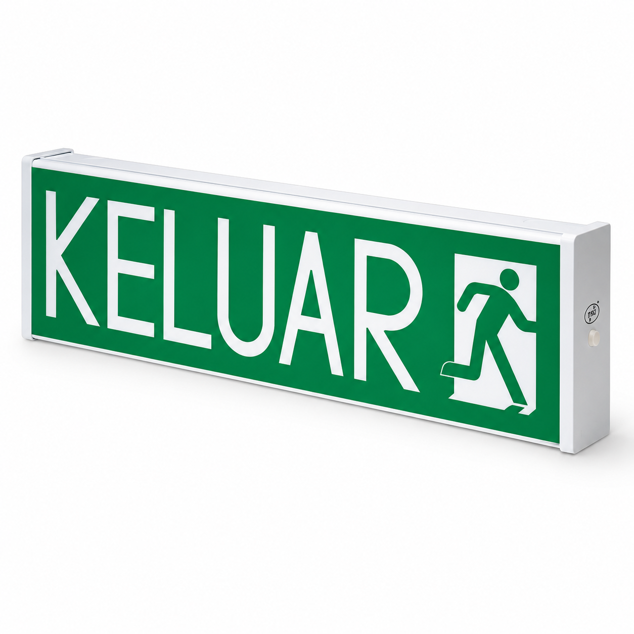LED Keluar Exit Sign Fitting (Green)
