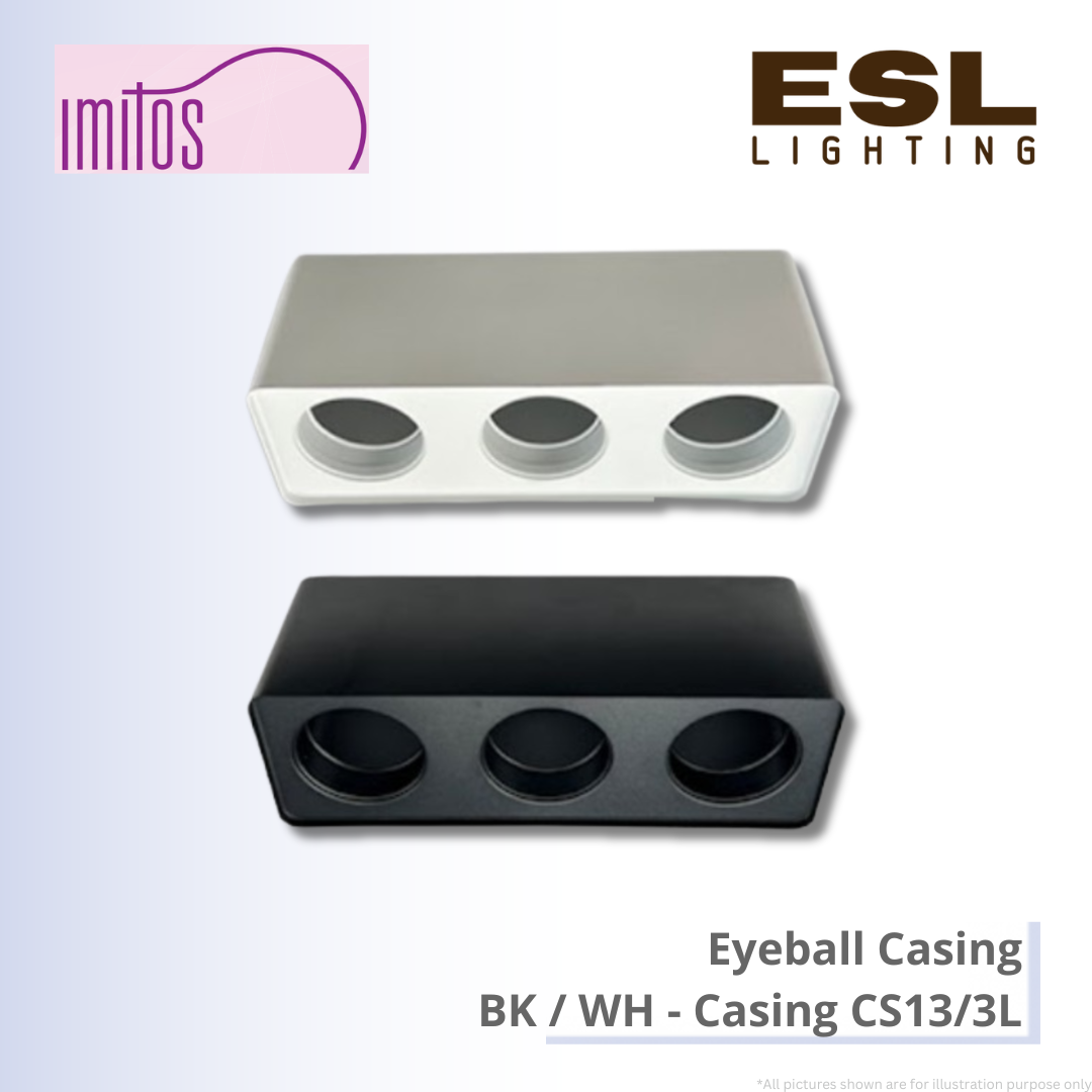 IMITOS Eyeball Casing BK / WH - Casing CS13/3L