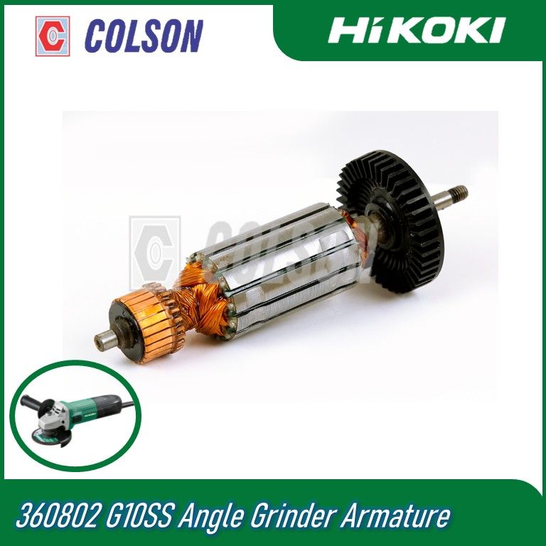 HIKOKI 360802 G10SS Angle Grinder Armature