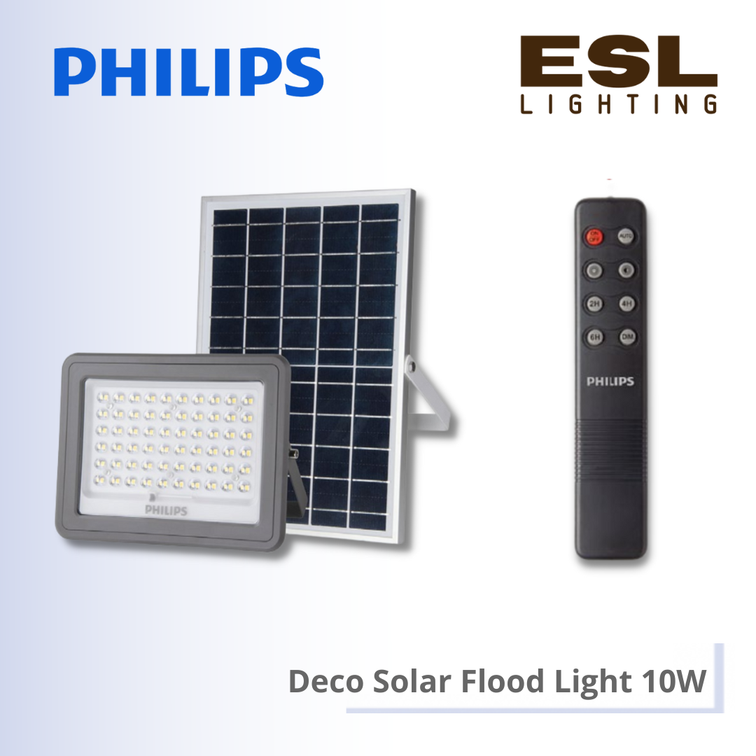 PHILIPS Deco Solar Flood Light 10W - BVC050 LED15/765