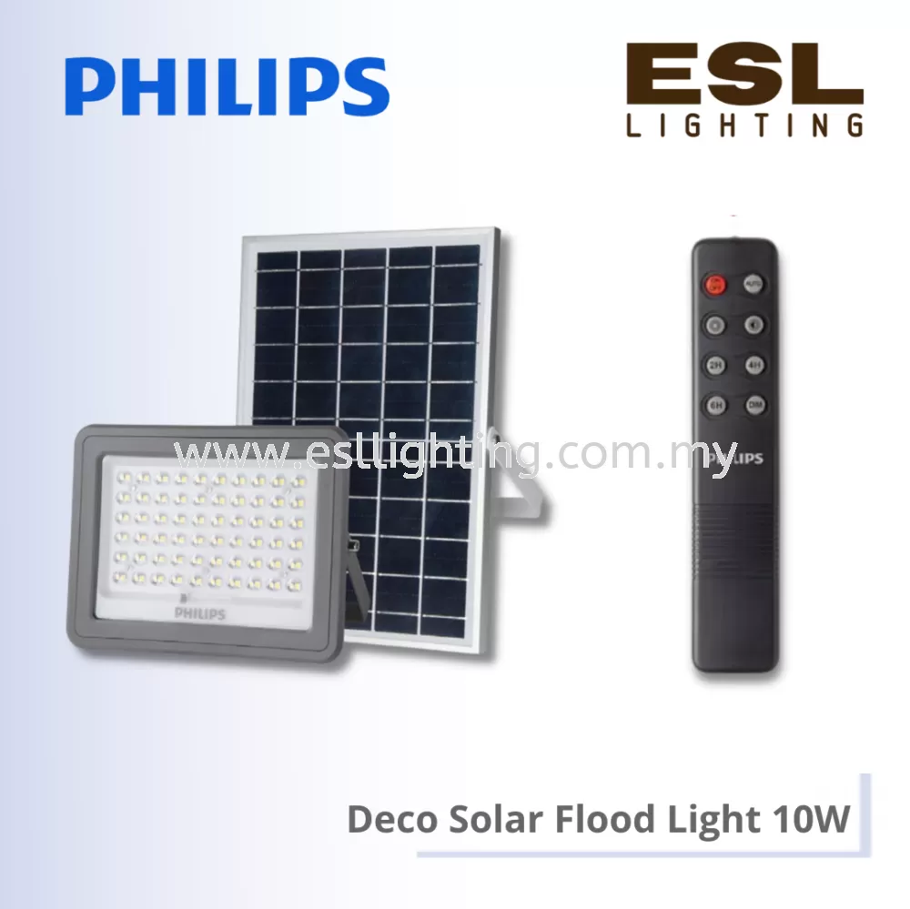 PHILIPS Deco Solar Flood Light 10W - BVC050 LED15/765