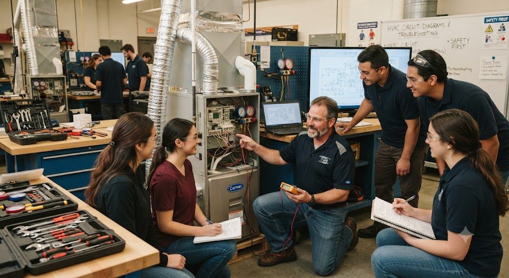 HVAC maintenance technician training course