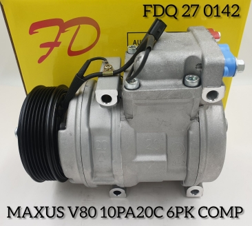 FDQ 27 0142 Maxus V80 10PA20C 6PK Compressor (NEW)