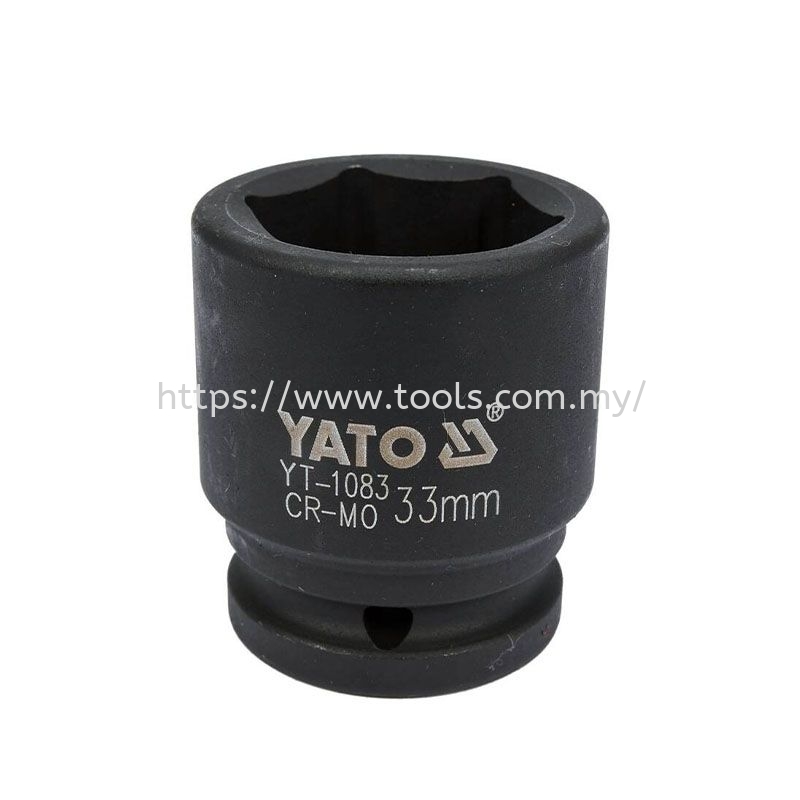 YT-1083 Hexagonal Impact Socket 3/4" 33mm