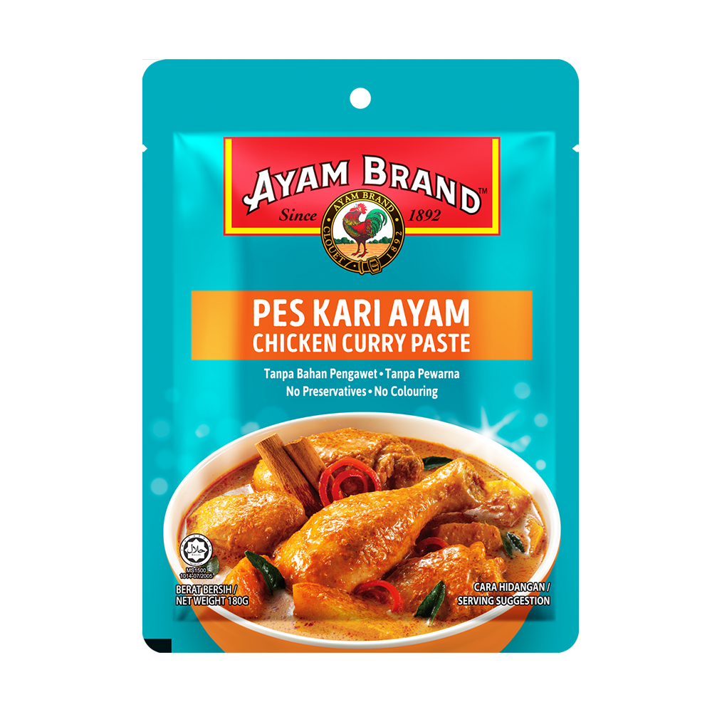 Ayam Brand Pes Kari Ayam / Chicken Curry Paste 180g
