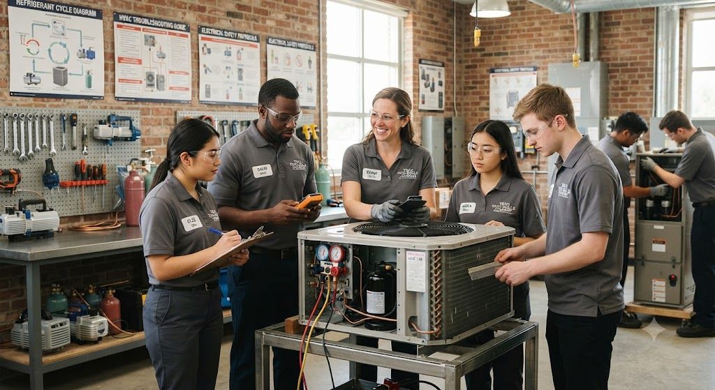 HVAC maintenance and servicing coure