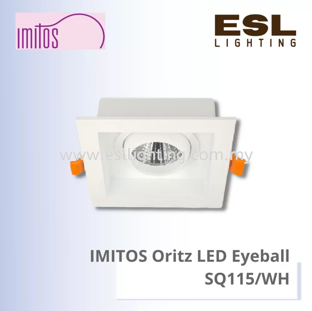IMITOS Oritz LED EYEBALL 12W - SQ 115/WH