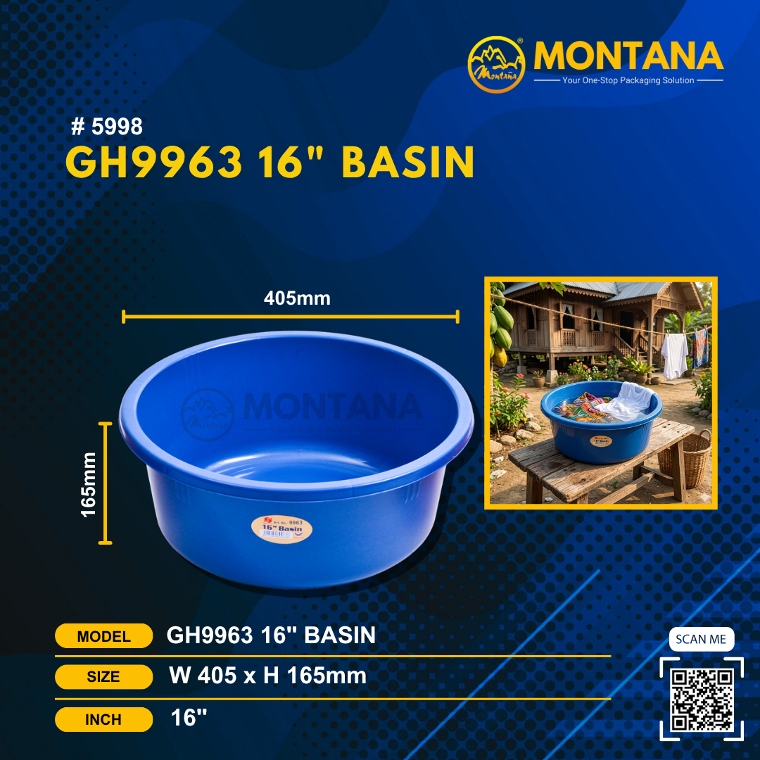 (5998) GH9963 16" BASIN