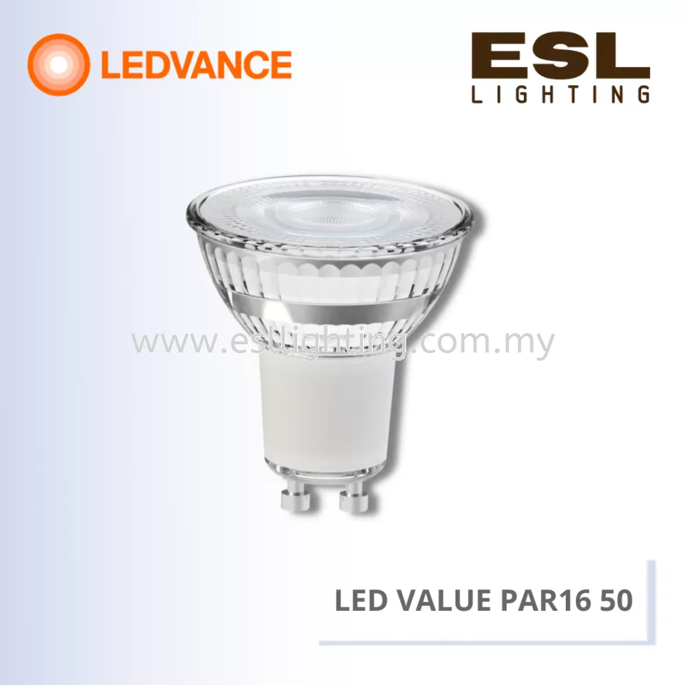 LEDVANCE LED VALUE PAR16 GU10 4.5W