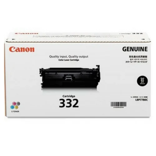 Canon CART 332 BLACK Original Colour Toner (for LBP-7780Cx)