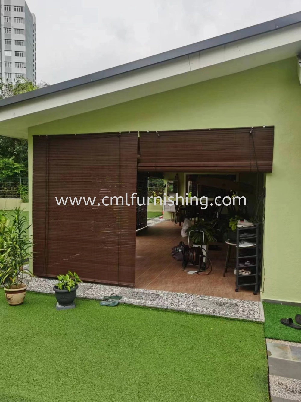 Outdoor Wooden Blind